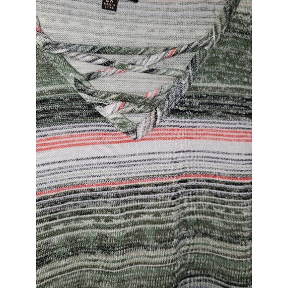 Almost Famous Women's Knit Top Plus Sized Cap Sleeve Spring Summer Activewear 2X - Picture 4 of 9